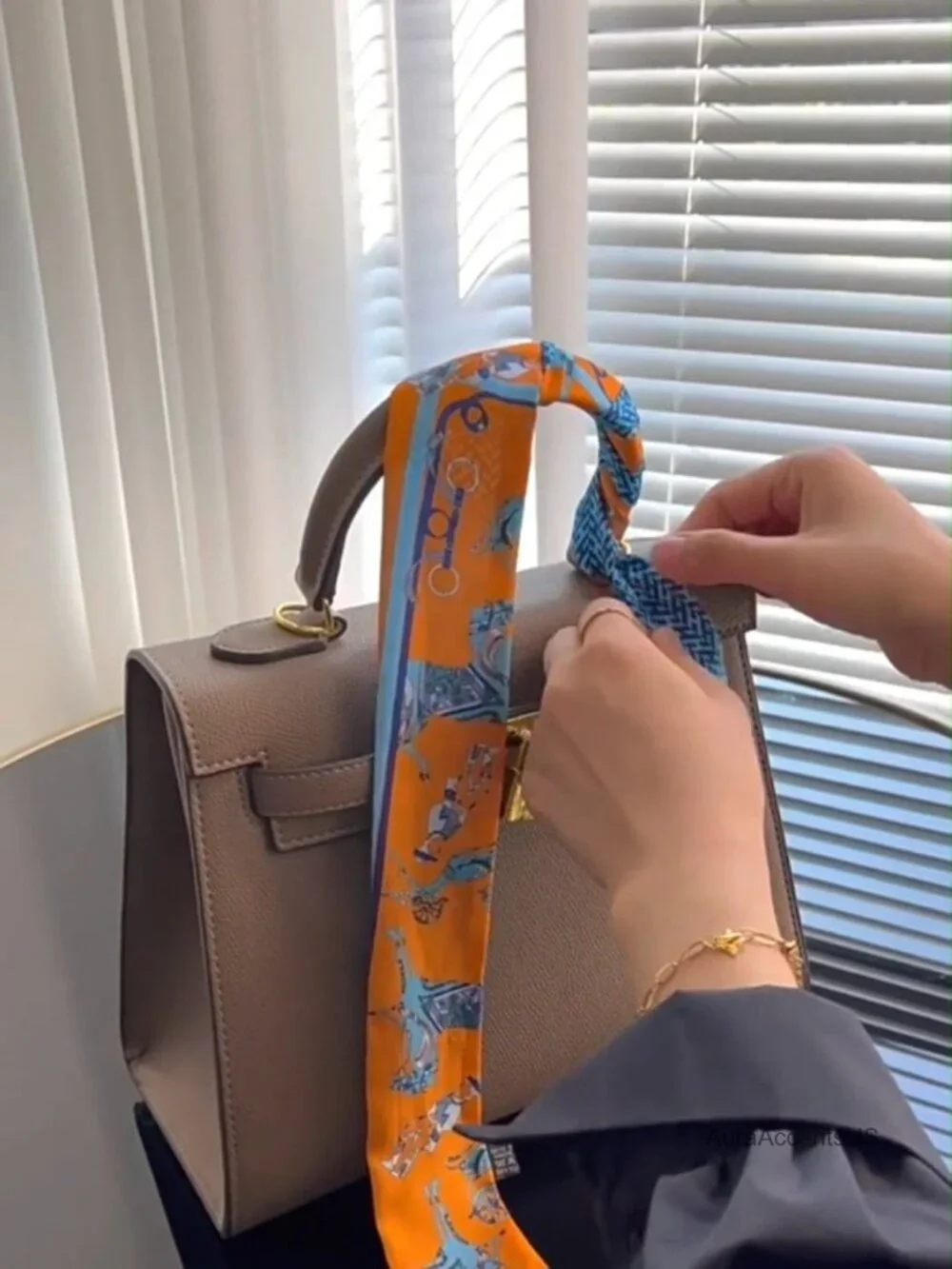 100% Silk Twill Scarf, 2x41.3 in, Skinny Ribbon for Hair, Bags, Wrist & Waist